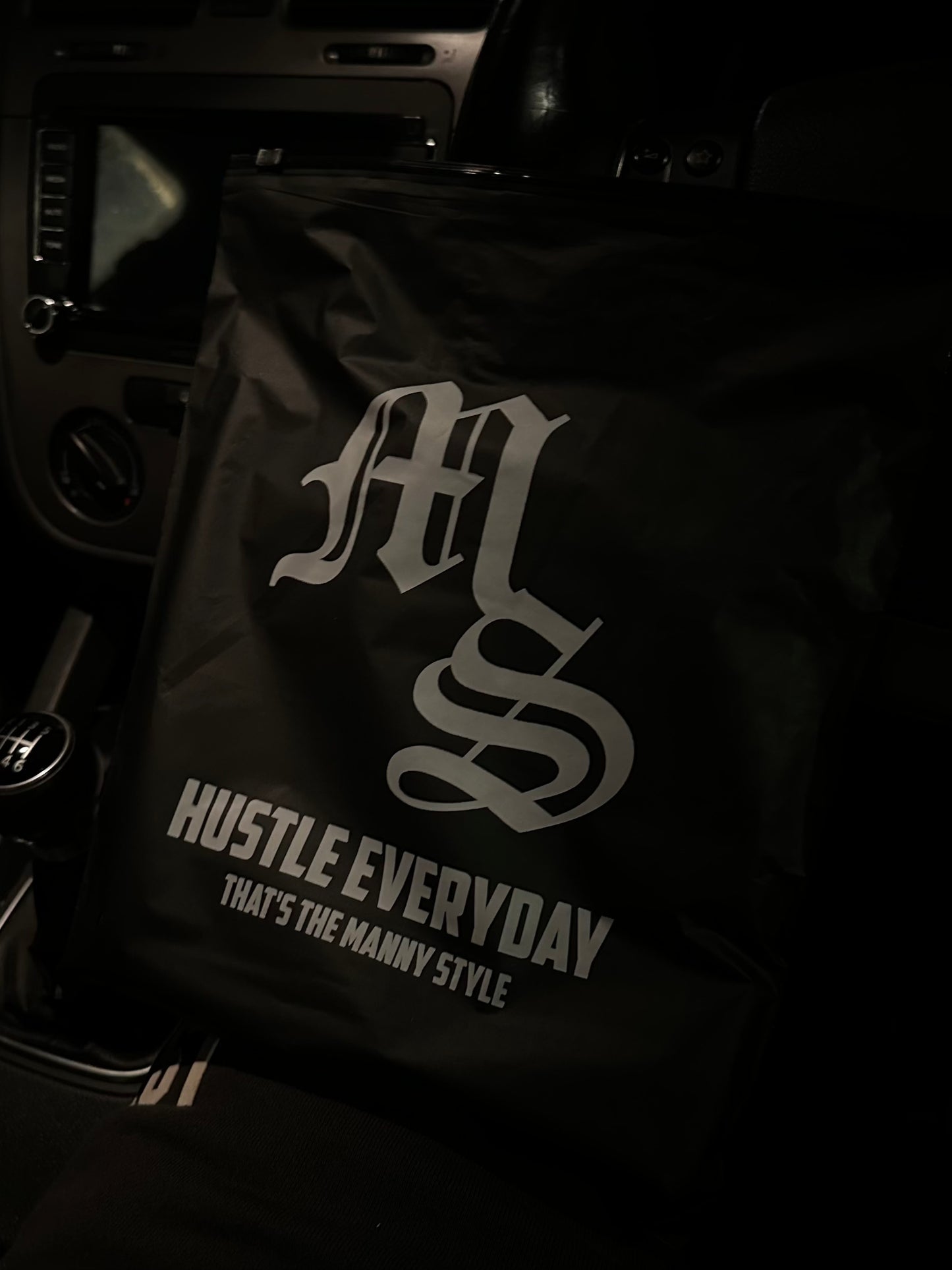 BLACK ON BLACK MANNYSTYLE BEANIE