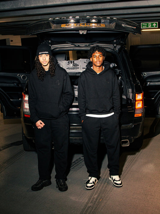 BLACK MANNYSTYLE WINTER SET